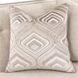 Michael Amini Camden Court Sofa - Natural Flax/Platinum