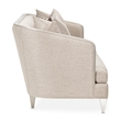 Michael Amini Camden Court Sofa - Natural Flax/Platinum