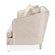 Michael Amini Camden Court Sofa - Natural Flax/Platinum
