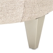 Michael Amini Camden Court Sofa - Natural Flax/Platinum