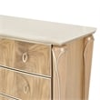 Michael Amini Villa Cherie Wood & Marble Dresser - Caramel