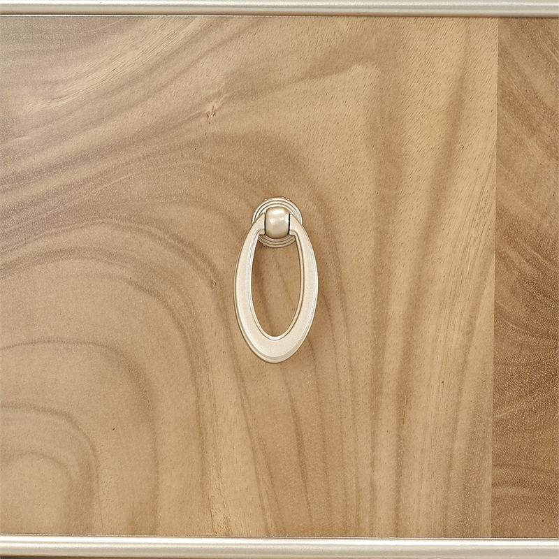 Michael Amini Villa Cherie Wood & Marble Dresser - Caramel