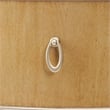 Michael Amini Villa Cherie Wood & Marble Nightstand - Caramel