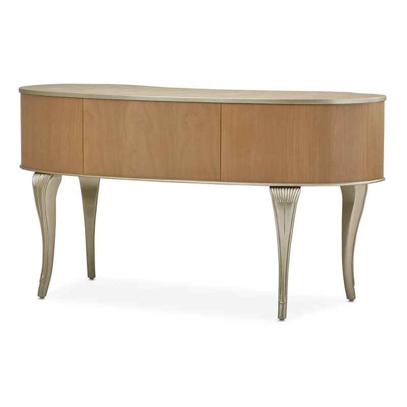 Michael Amini Villa Cherie Vanity - Caramel