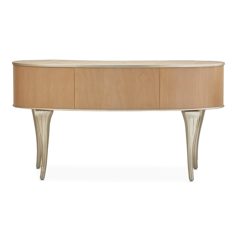 Michael Amini Villa Cherie Vanity - Caramel