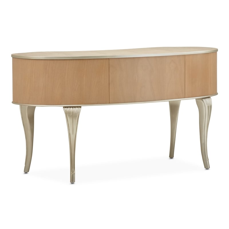 Michael Amini Villa Cherie Vanity - Caramel