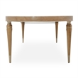 Michael Amini Villa Cherie Oval Dining Table - Caramel