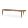 Michael Amini Villa Cherie Oval Dining Table - Caramel