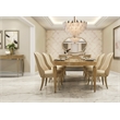 Michael Amini Villa Cherie Oval Dining Table - Caramel