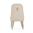 Michael Amini Villa Cherie Wood & Fabric Dining Side Chair - Caramel (Set of 2)