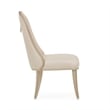 Michael Amini Villa Cherie Wood & Fabric Dining Side Chair - Caramel (Set of 2)