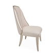 Michael Amini Villa Cherie Wood & Fabric Dining Side Chair - Caramel (Set of 2)