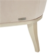 Michael Amini Villa Cherie Accent Velvet Chair in Porcini/Hazelnut Brown
