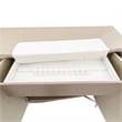 Michael Amini Villa Cherie Wood & Marble Sideboard in Hazelnut Brown