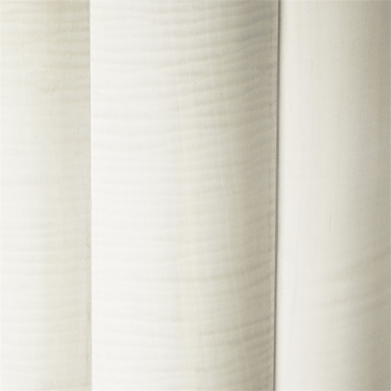 Michael Amini Paris Chic Round Wood & Marble Dining Table in Porcelain/Espresso