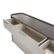 Michael Amini Roxbury Park Wood Dresser with Mirror Set in Slate Ash