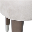 Michael Amini Roxbury Park Velvet Dining Side Chair in Slate Ash Set of 2