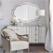 Michael Amini London Place Dresser with Mirror - Creamy Pearl