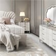 Michael Amini London Place Dresser with Mirror - Creamy Pearl