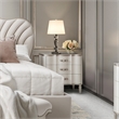 Michael Amini London Place 3-Drawer Nightstand - Creamy Pearl