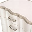 Michael Amini London Place 3-Drawer Nightstand - Creamy Pearl