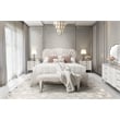 Michael Amini London Place 3-Drawer Nightstand - Creamy Pearl