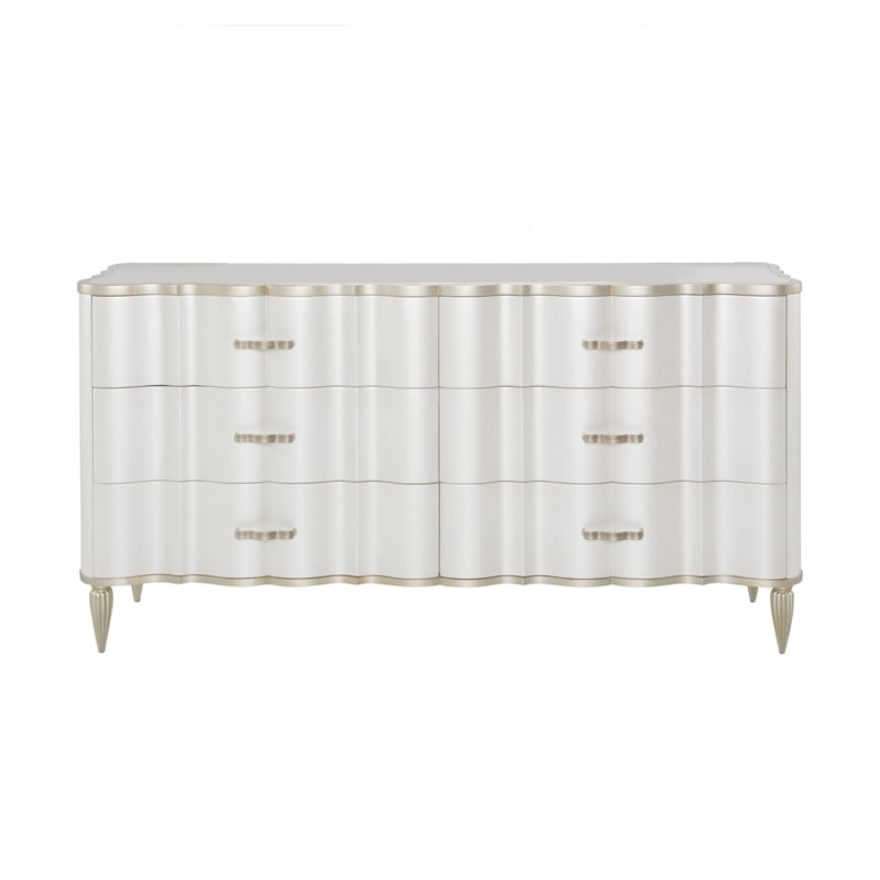 Michael Amini London Place Dresser - Creamy Pearl