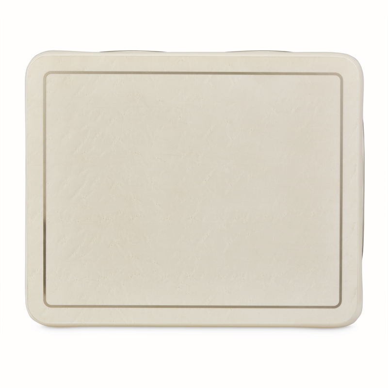Michael Amini London Place Rectangular End Table - Creamy Pearl