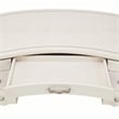 MICHAEL AMINI London Place Transitional Wood Desk in Creamy Pearl