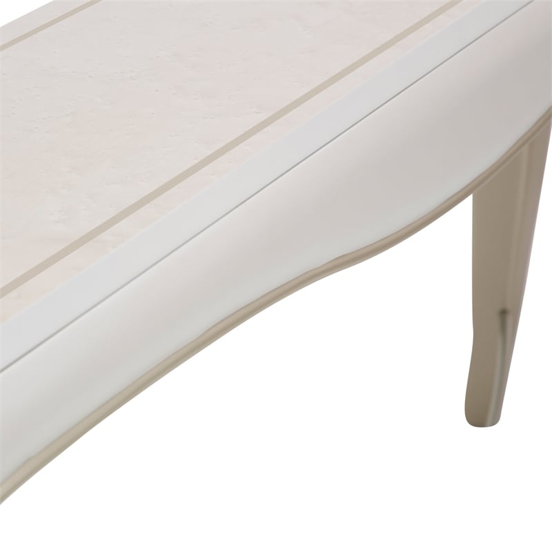 Michael Amini London Place Console Table - Creamy Pearl