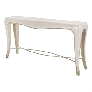 Michael Amini London Place Console Table - Creamy Pearl