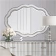 Michael Amini London Place Wall Mirror - Creamy Pearl