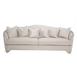 Michael Amini London Place Sofa - Champagne/Platinum