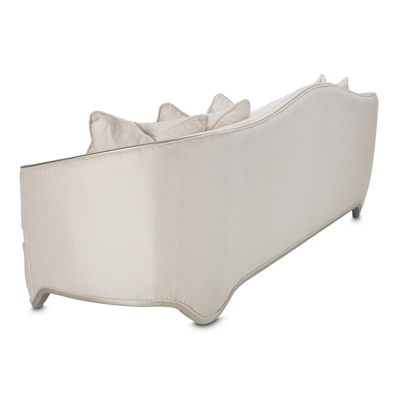Michael Amini London Place Sofa - Champagne/Platinum
