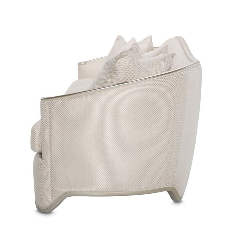 Michael Amini London Place Sofa - Champagne/Platinum