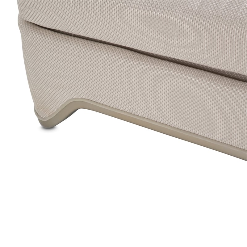 Michael Amini London Place Sofa - Champagne/Platinum
