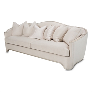 Michael Amini London Place Sofa - Champagne/Platinum