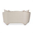 Michael Amini London Place Loveseat - Champagne/Platinum