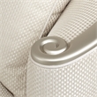 Michael Amini London Place Loveseat - Champagne/Platinum