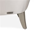 Michael Amini London Place Accent Chair - Porcelain/Platinum