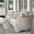 Michael Amini London Place Chair and a Half - Champagne/Platinum