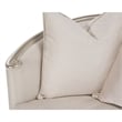 Michael Amini London Place Chair and a Half - Champagne/Platinum