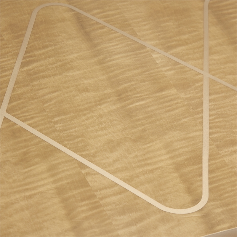 Michael Amini Malibu Crest Wood Vanity/Writing Desk - Blush