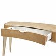 Michael Amini Malibu Crest Wood Vanity/Writing Desk - Blush