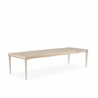 Michael Amini Malibu Crest Rectangular Wood Dining Table - Blush/Chardonnay