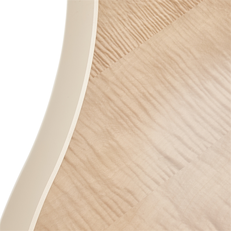 Michael Amini Malibu Crest Rectangular Wood Dining Table - Blush/Chardonnay