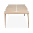 Michael Amini Malibu Crest Rectangular Wood Dining Table - Blush/Chardonnay
