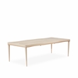 Michael Amini Malibu Crest Rectangular Wood Dining Table - Blush/Chardonnay