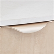 Michael Amini Malibu Crest Rectangular Wood & Marble Cocktail Table - Blush