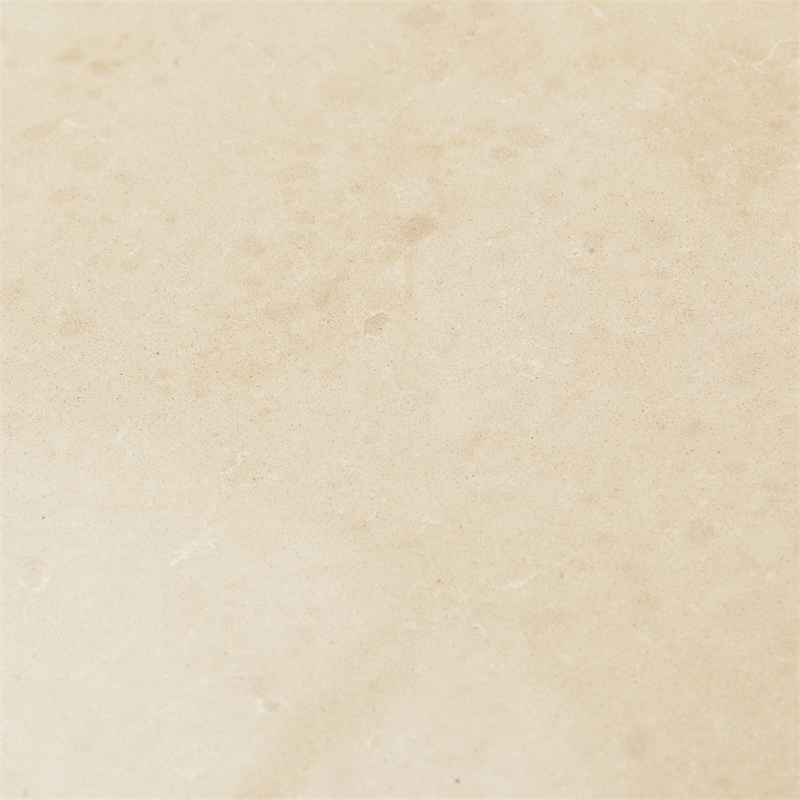 Michael Amini Malibu Crest Wood & Marble End Table - Blush/Chardonnay